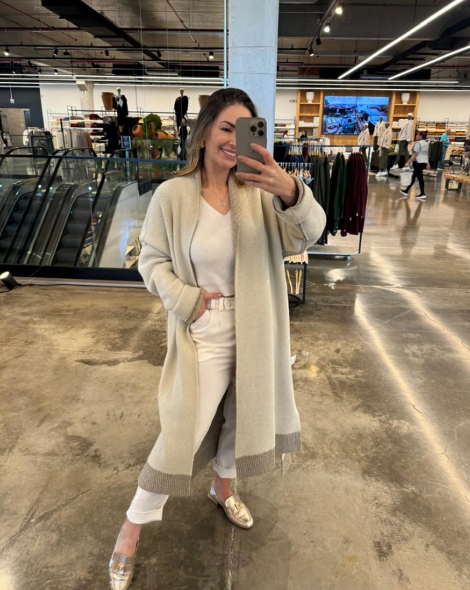 Casaco Biamar Reversível Alongado