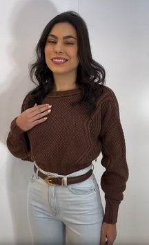 Blusa em Tricot Mari