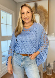 Blusa Rendada Feminina Fio Nobre Karine