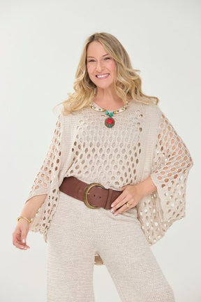 Blusa Rendada Feminina Fio Nobre Karine