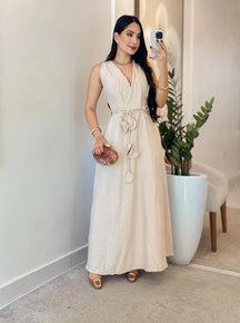 Vestido Linho Marrant