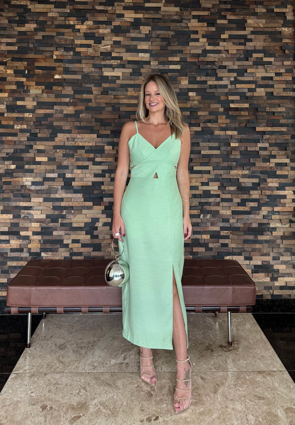 Vestido Isabelle em Viscose e Linho