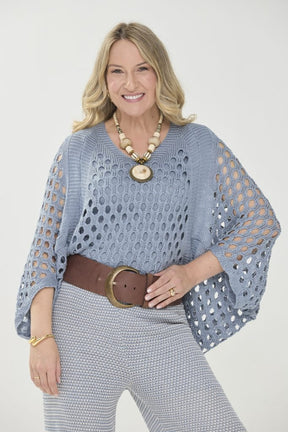 Blusa Rendada Feminina Fio Nobre Karine